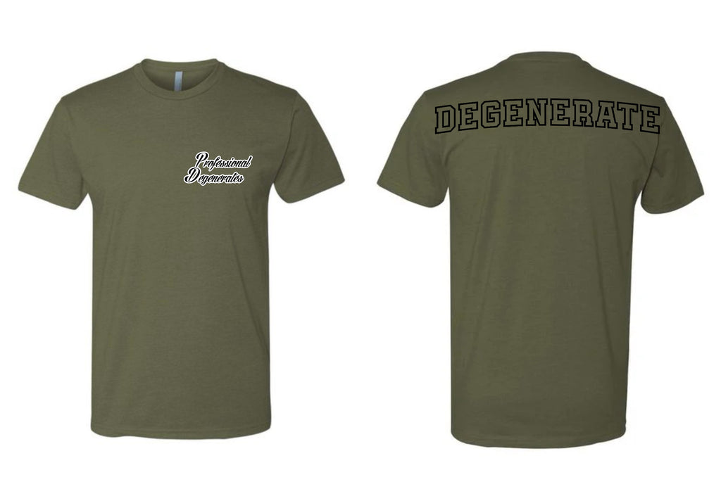 Professional Degenerates logo T