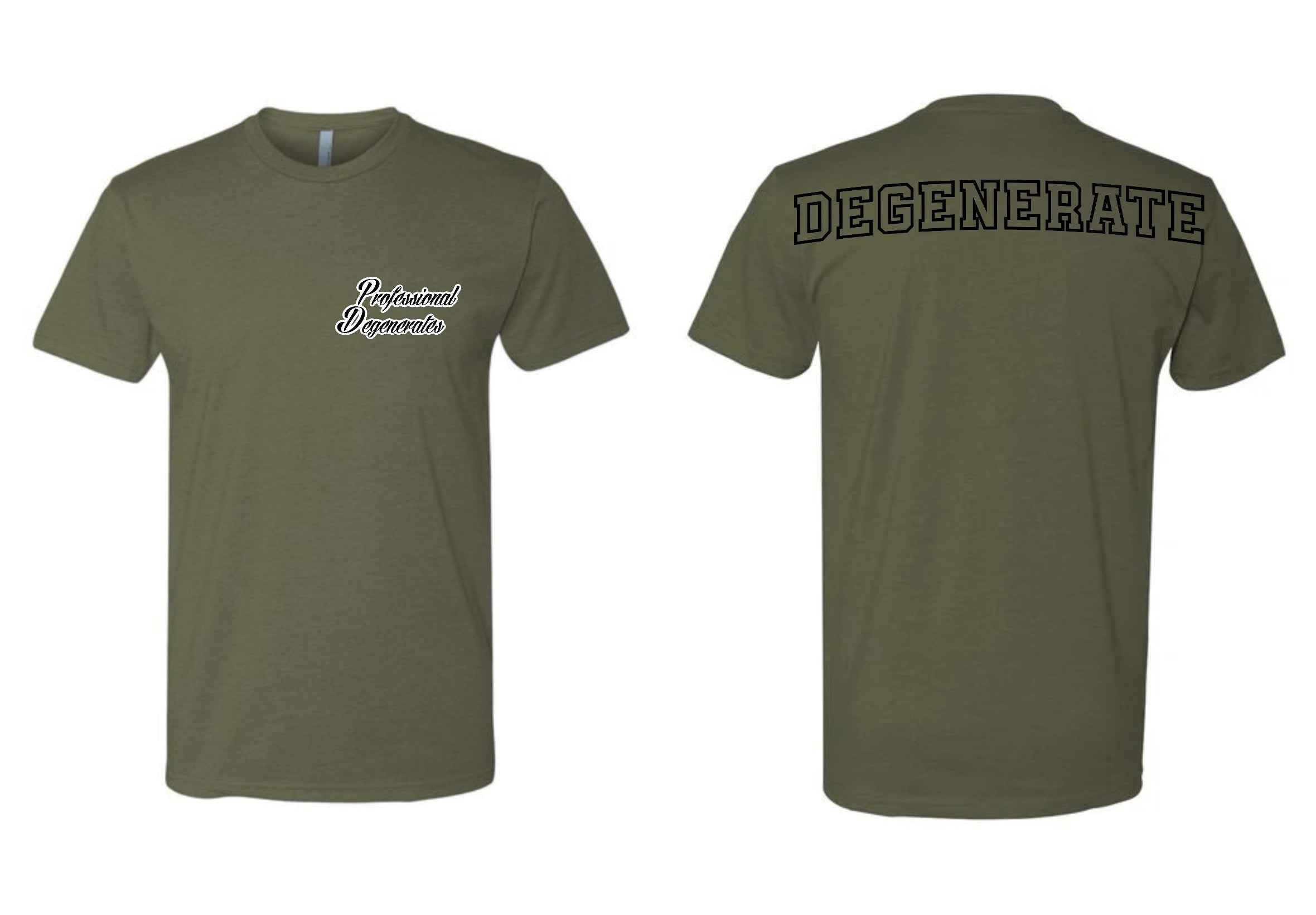 Professional Degenerates logo T